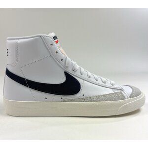 Nike Blazer Mid 77 Vintage Mens White Black Athletic Shoes Sneakers BQ6806-100